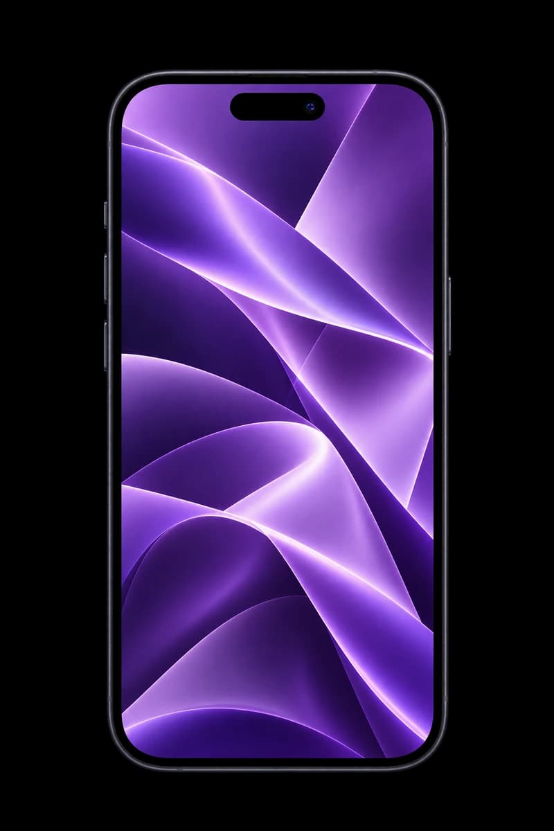 iPhone 16 · front-view illustration